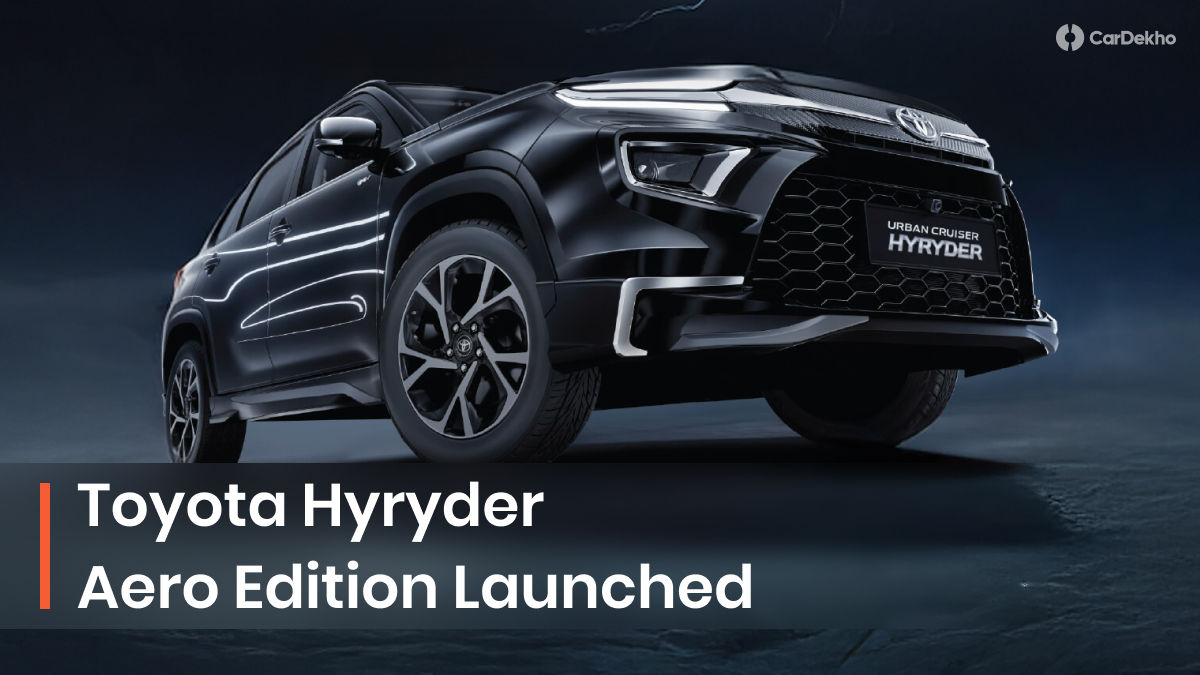 Toyota Hyryder Aero Edition