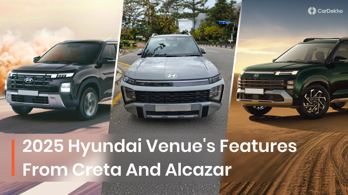 10 Features 2025 Hyundai Venue Is Expected To Borrow From Hyundai Creta And Hyundai Alcazar
