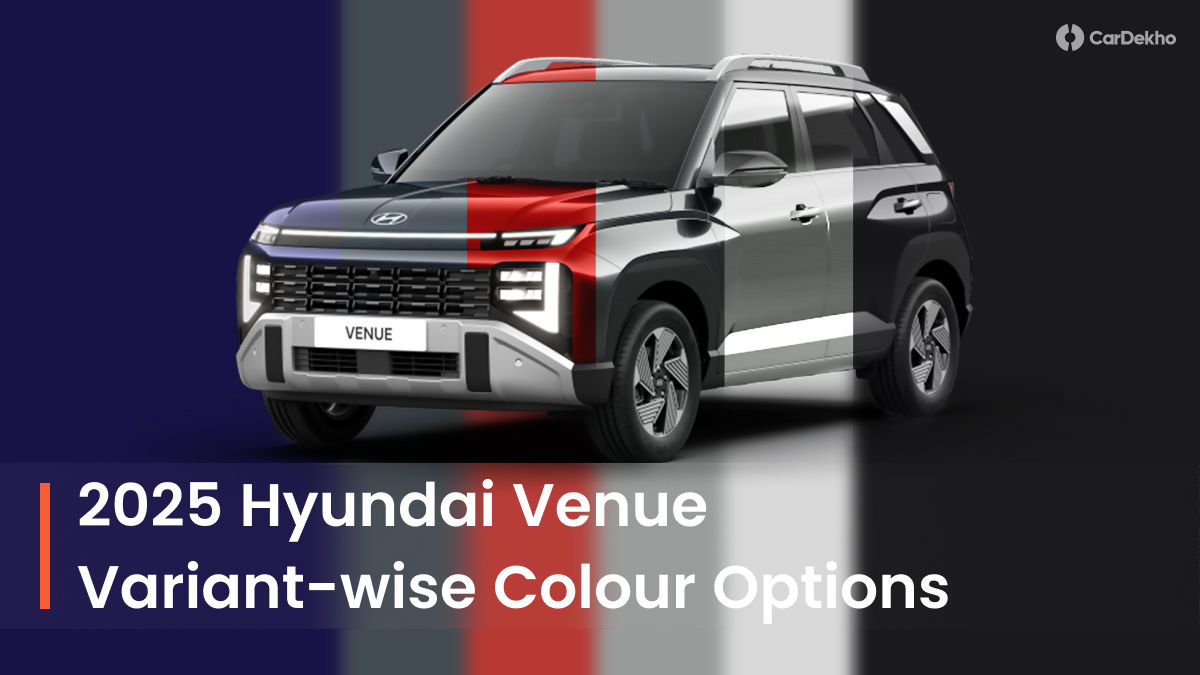 Hyundai Venue Variant-wise Colour Option