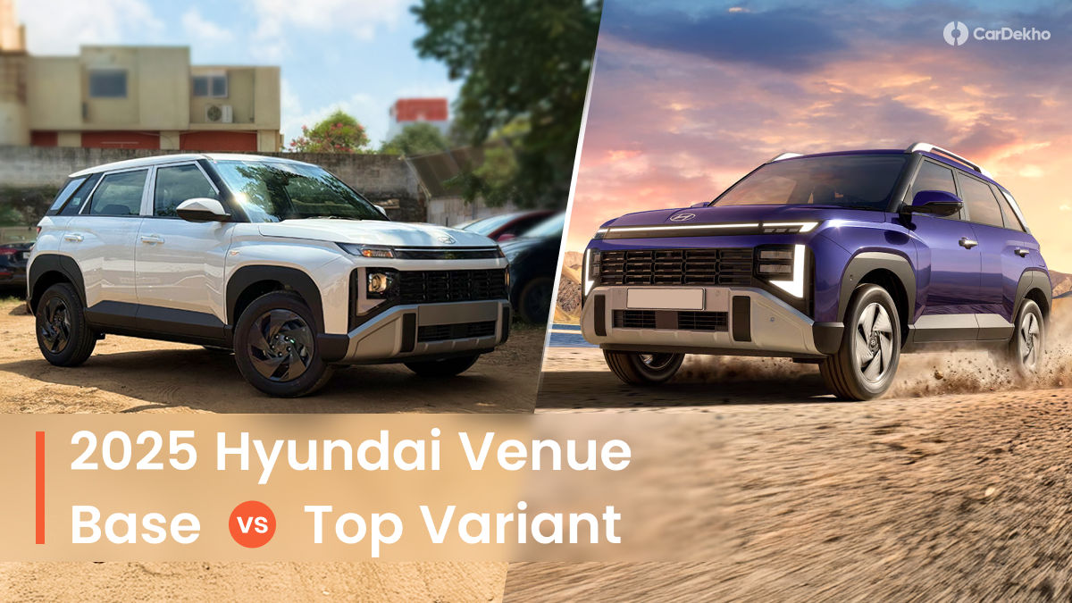 Hyundai Venue base vs top