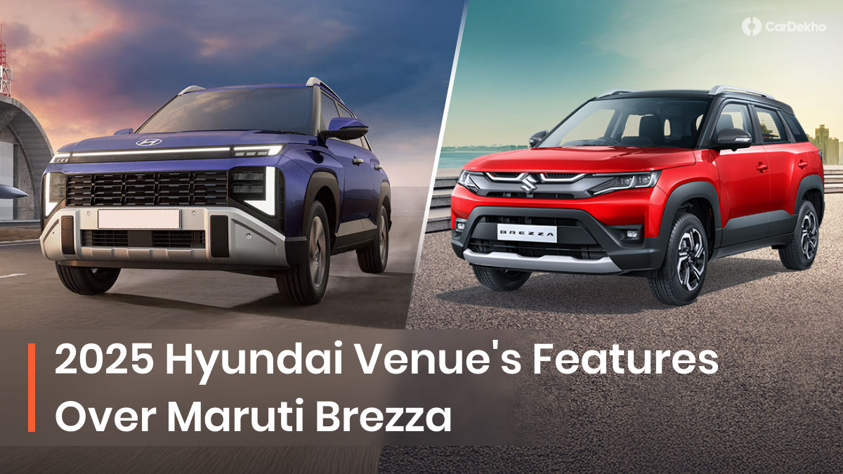 Hyundai Venue features over Maruti Brezza