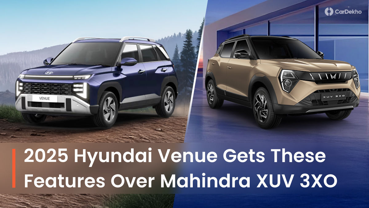 Hyundai Venue Over Mahindra XUV 3XO