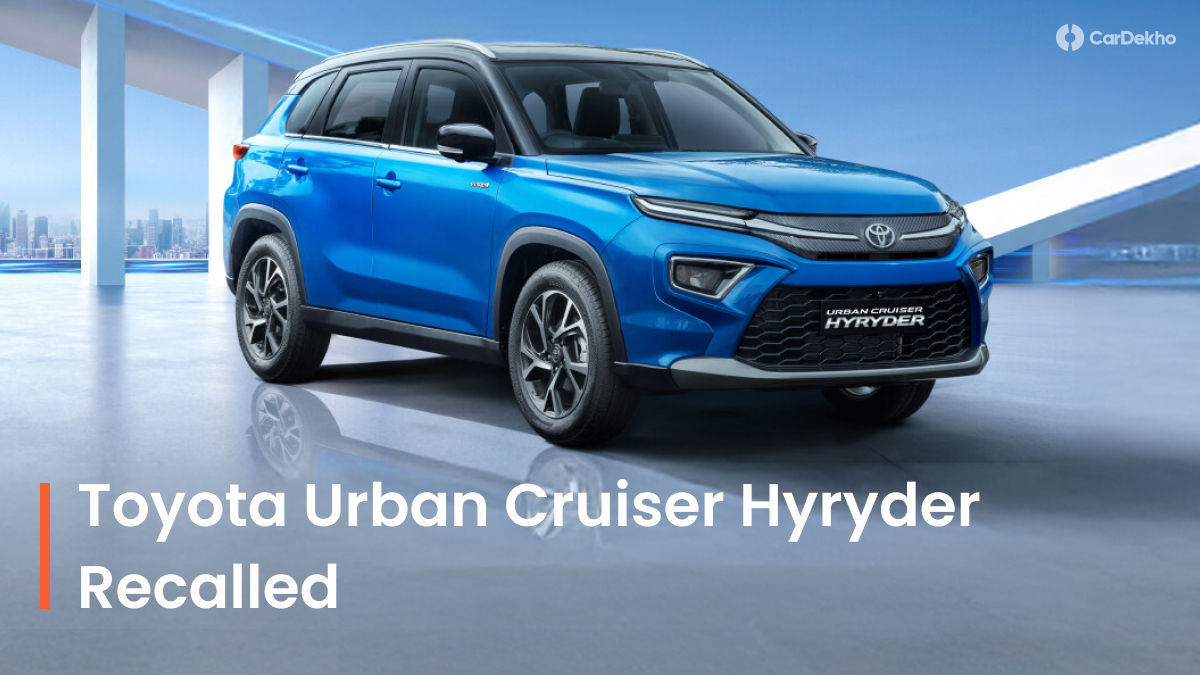 Toyota Urban Cruiser Hyryder