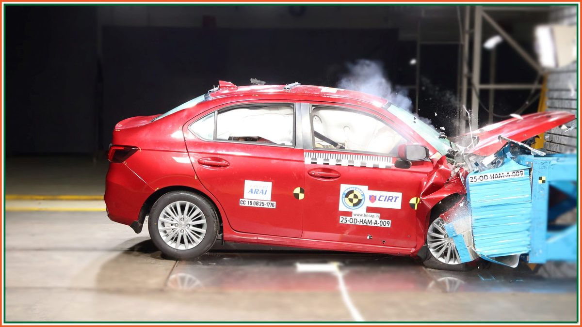 Honda Amaze Crash Test