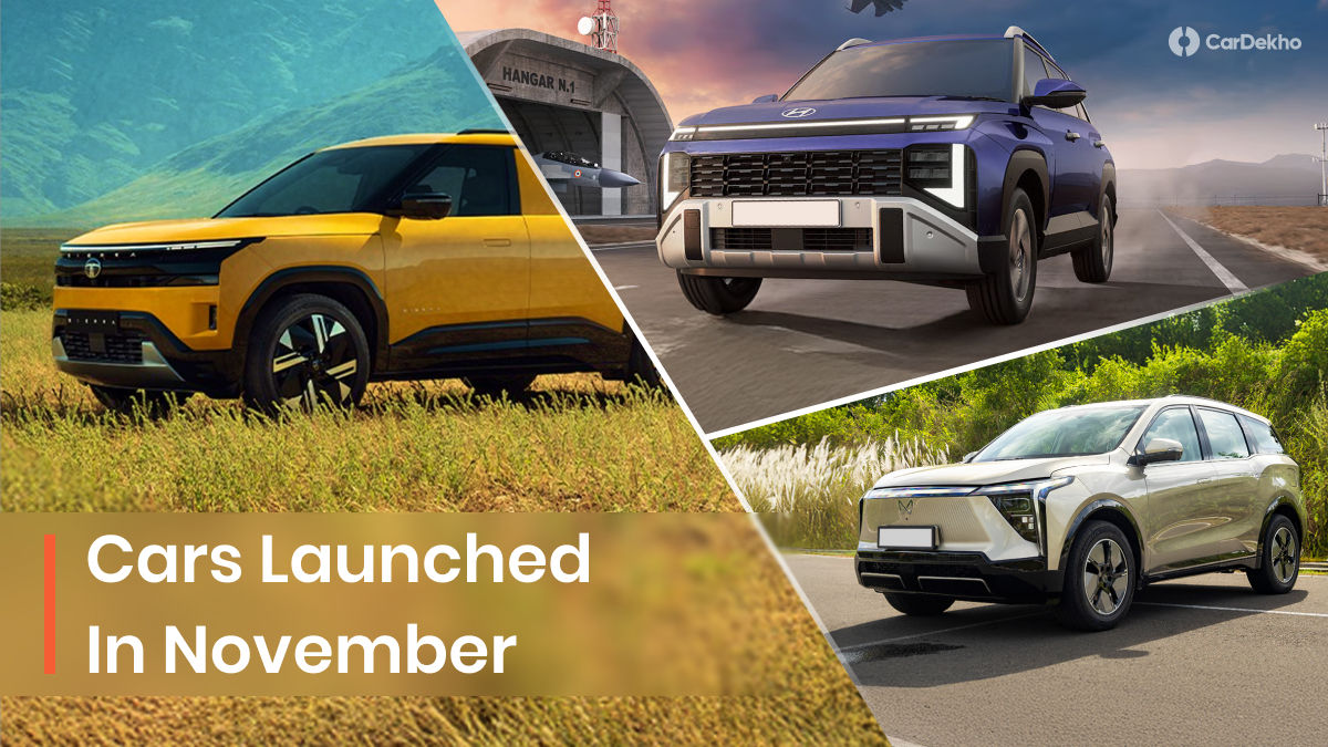 Cars Launched In November