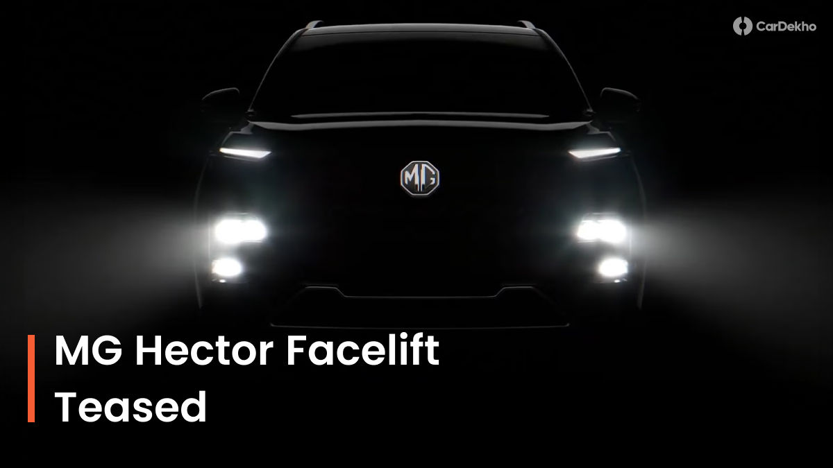 MG Hector Facelift