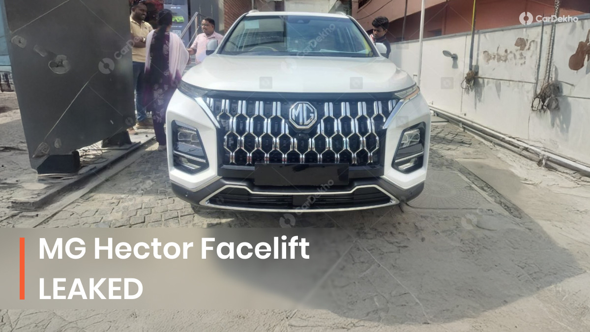 MG Hector Facelift