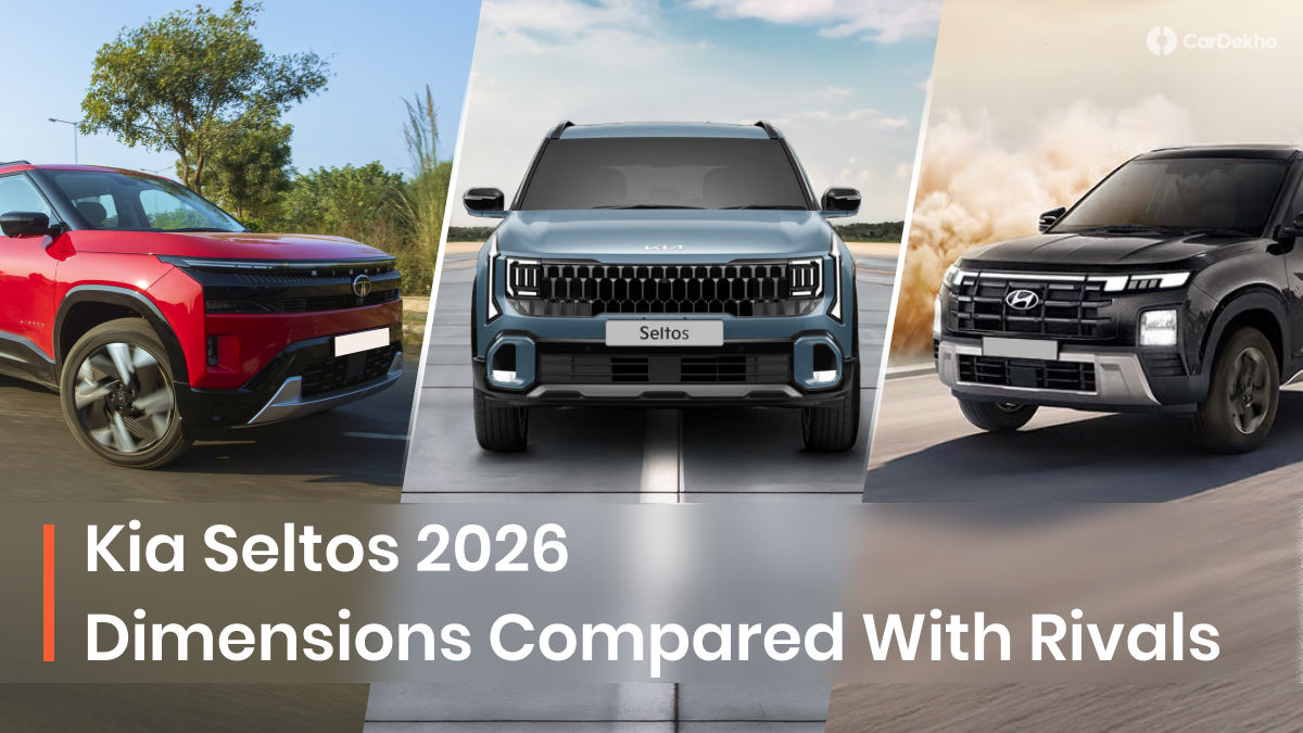 Seltos Dimensions Compared