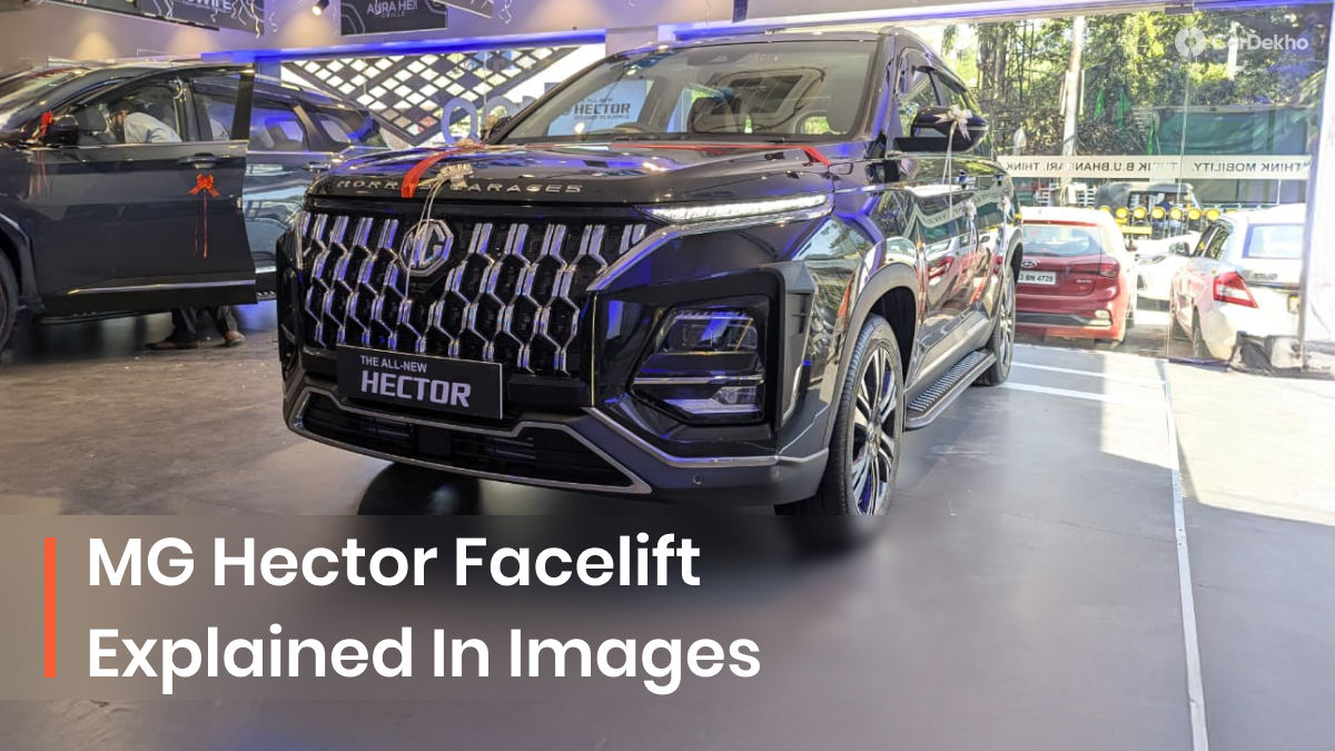 MG Hector Facelift