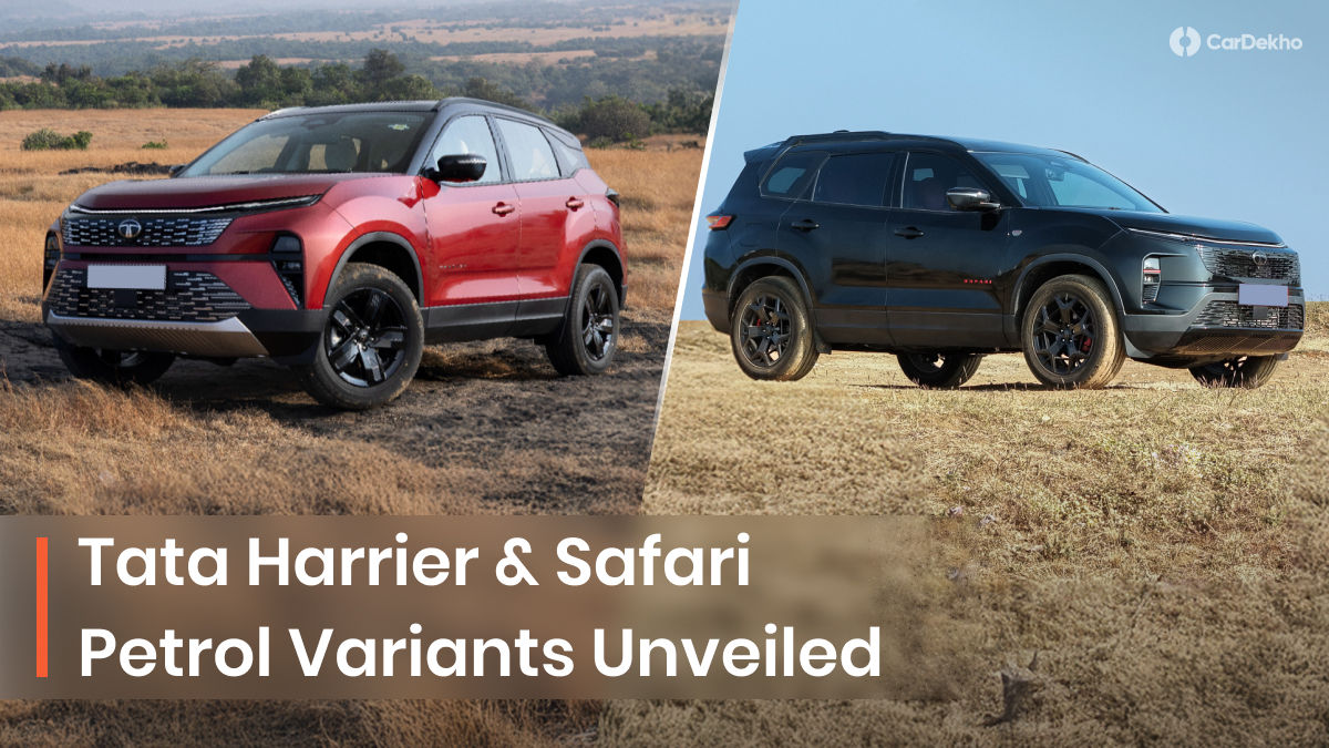 Tata Harrier And Safari Petrol