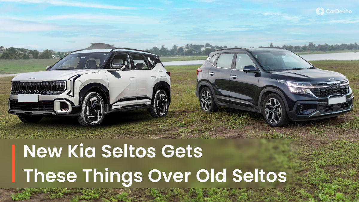 New Kia Seltos Over Old Kia Seltos