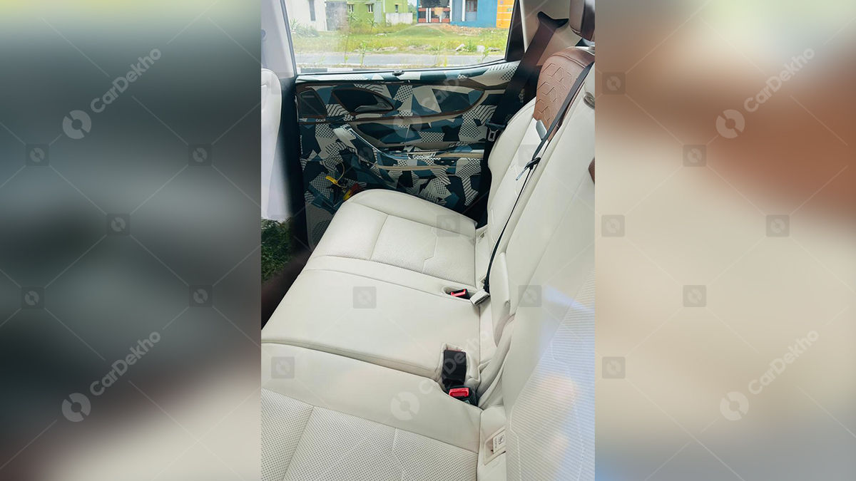 Mahindra XUV 7XO rear seat