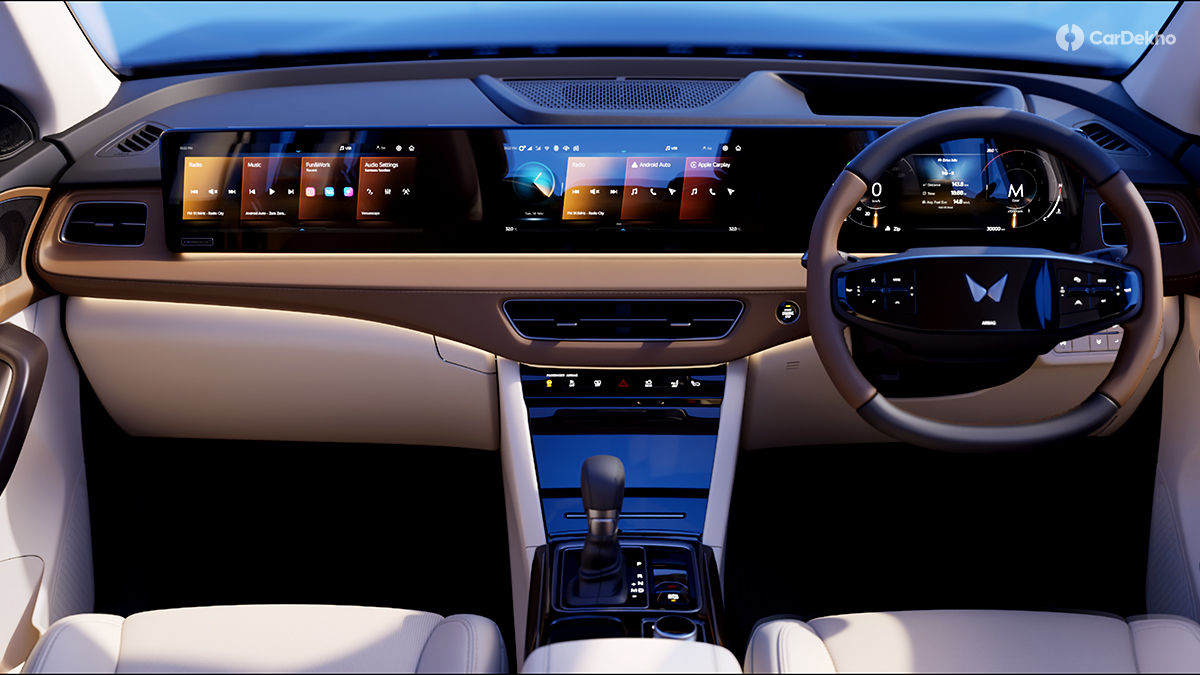 Mahindra XUV 7XO Cabin
