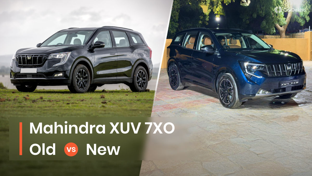Mahindra XUV 7XO Old vs New