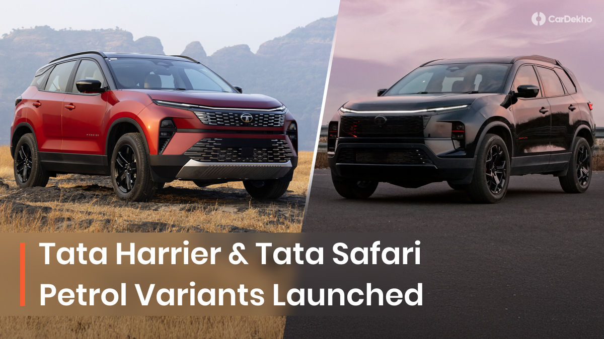 Tata Harrier & Safari Petrol