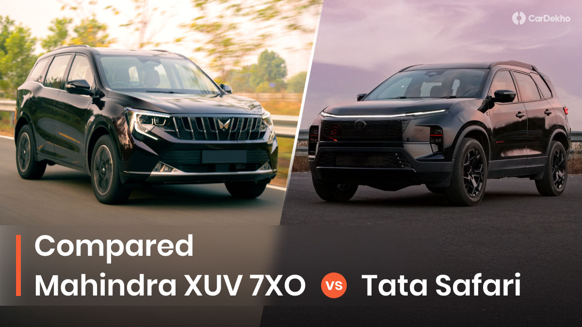 Mahindra XUV 7XO vs Tata Safari