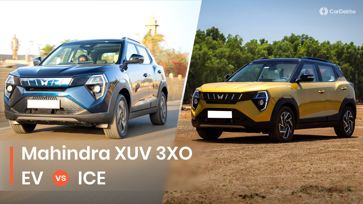 Mahindra XUV 3XO EV vs XUV 3XO