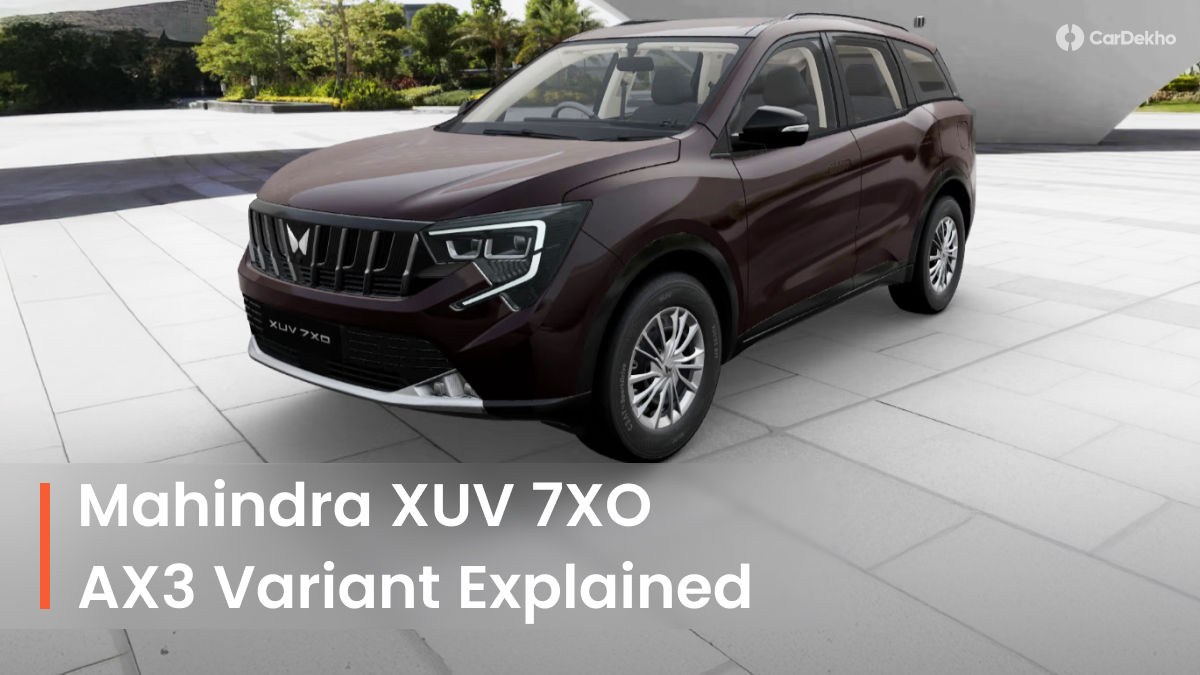 Mahindra XUV 7XO AX3