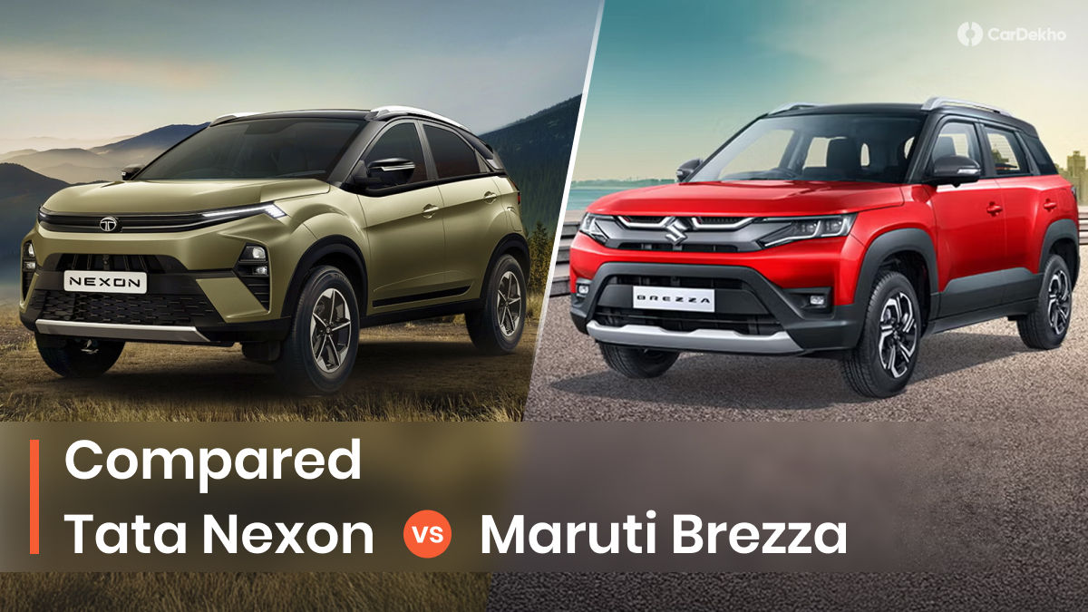 Tata Nexon Vs Maruti Brezza