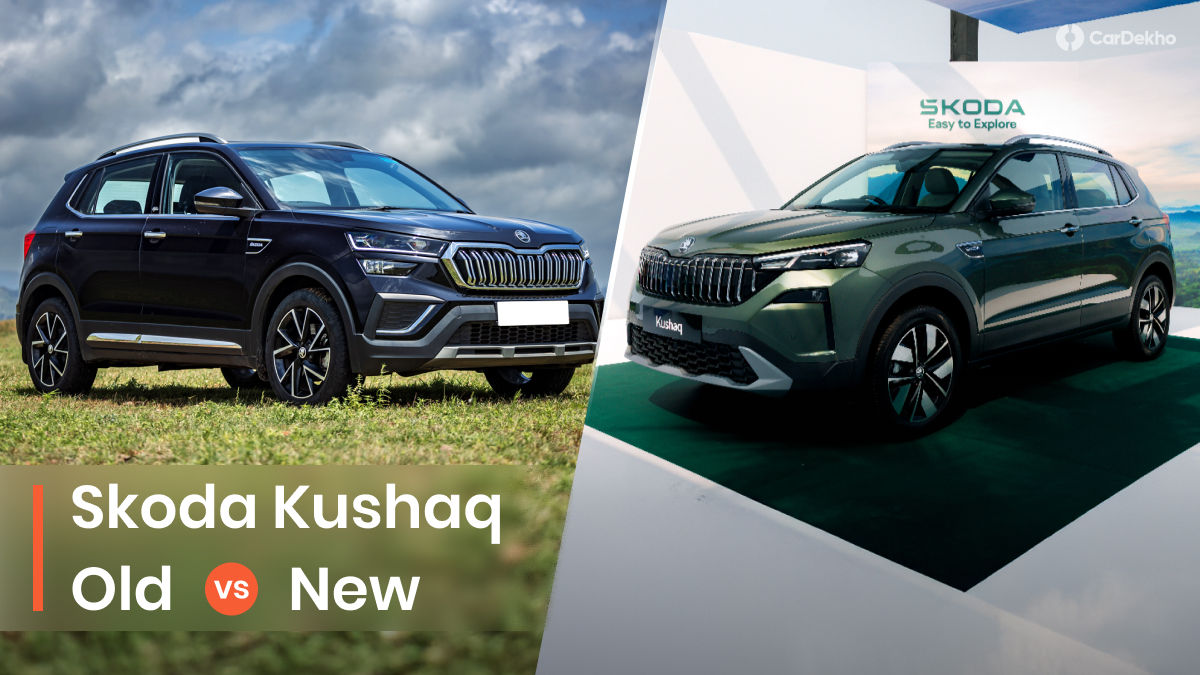 Skoda Kushaq Old vs New