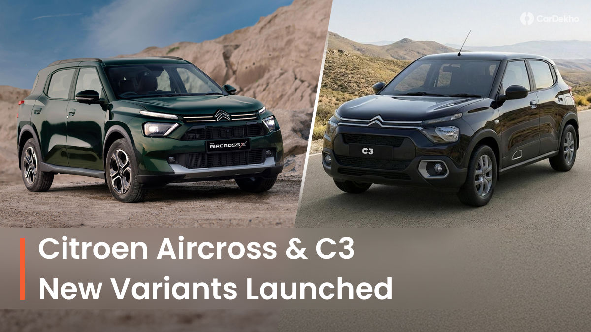 Citroen Aircross And C3