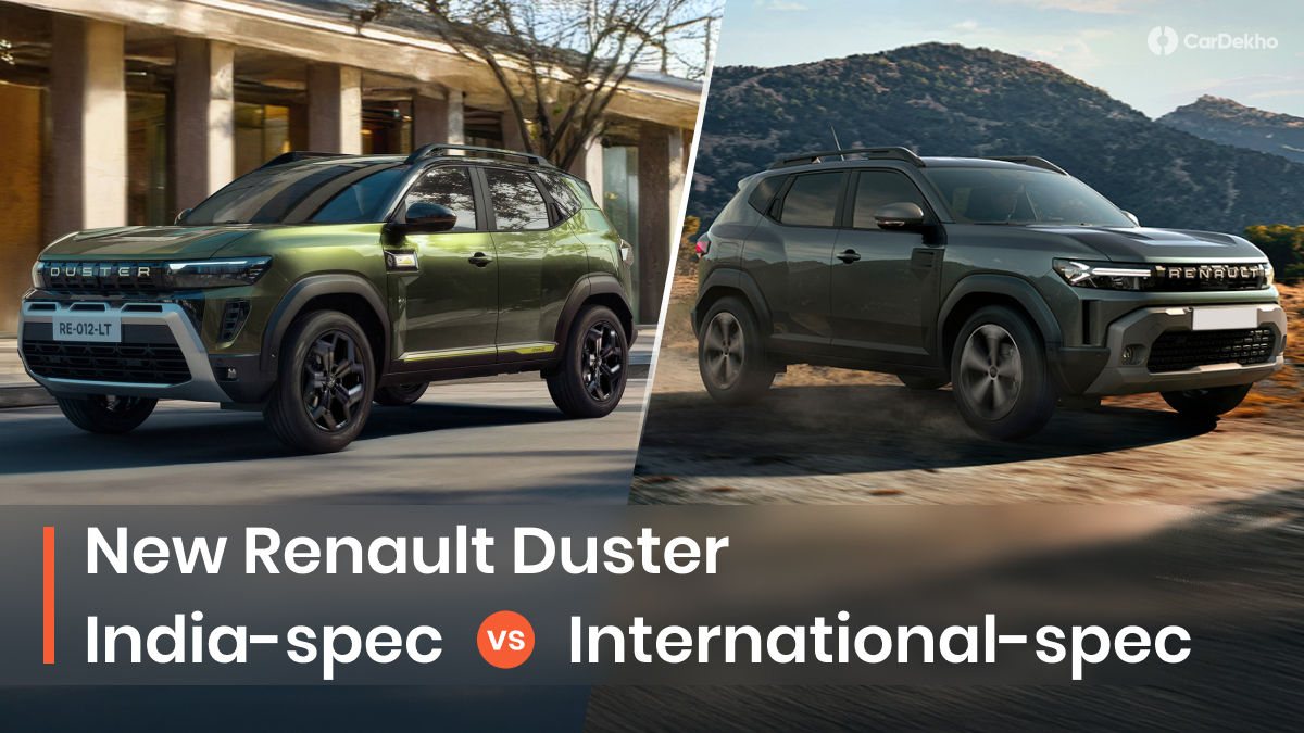 Renault Duster India vs Global