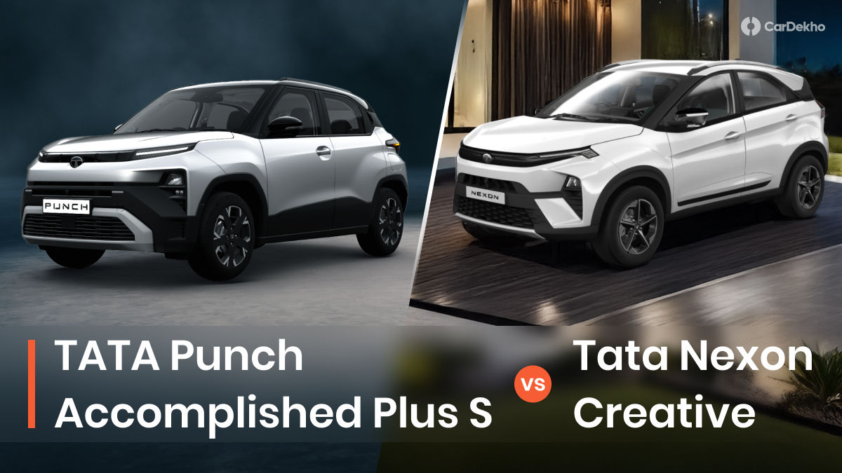 Tata Punch Top vs Tata Nexon Creative