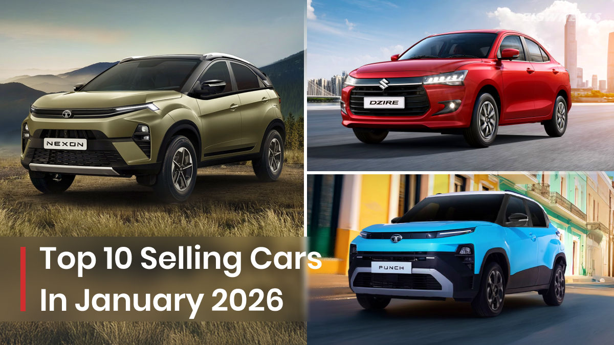 Top Selling Cars In January 2026