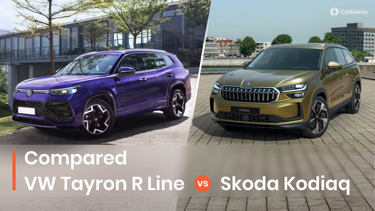 VW Tayron R Line vs Skoda Kodiaq