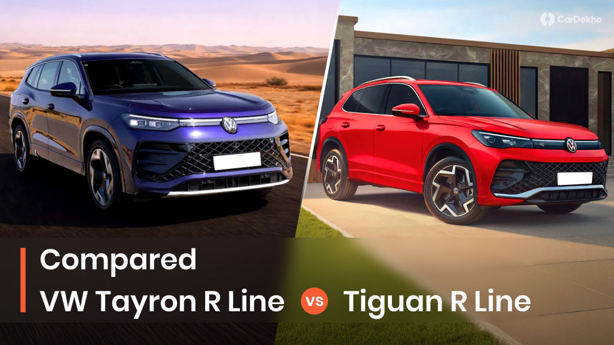 Tayron R Line vs Tiguan R Line