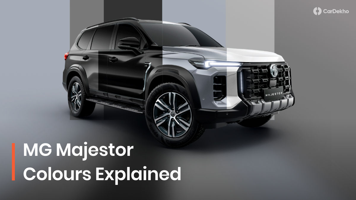 MG Majestor Colours Explained