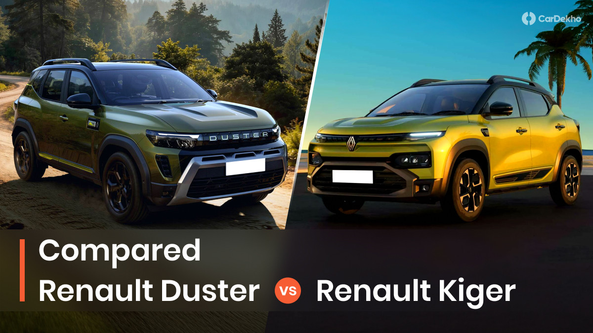Renault Duster Vs Kiger Renault Duster Vs Kiger