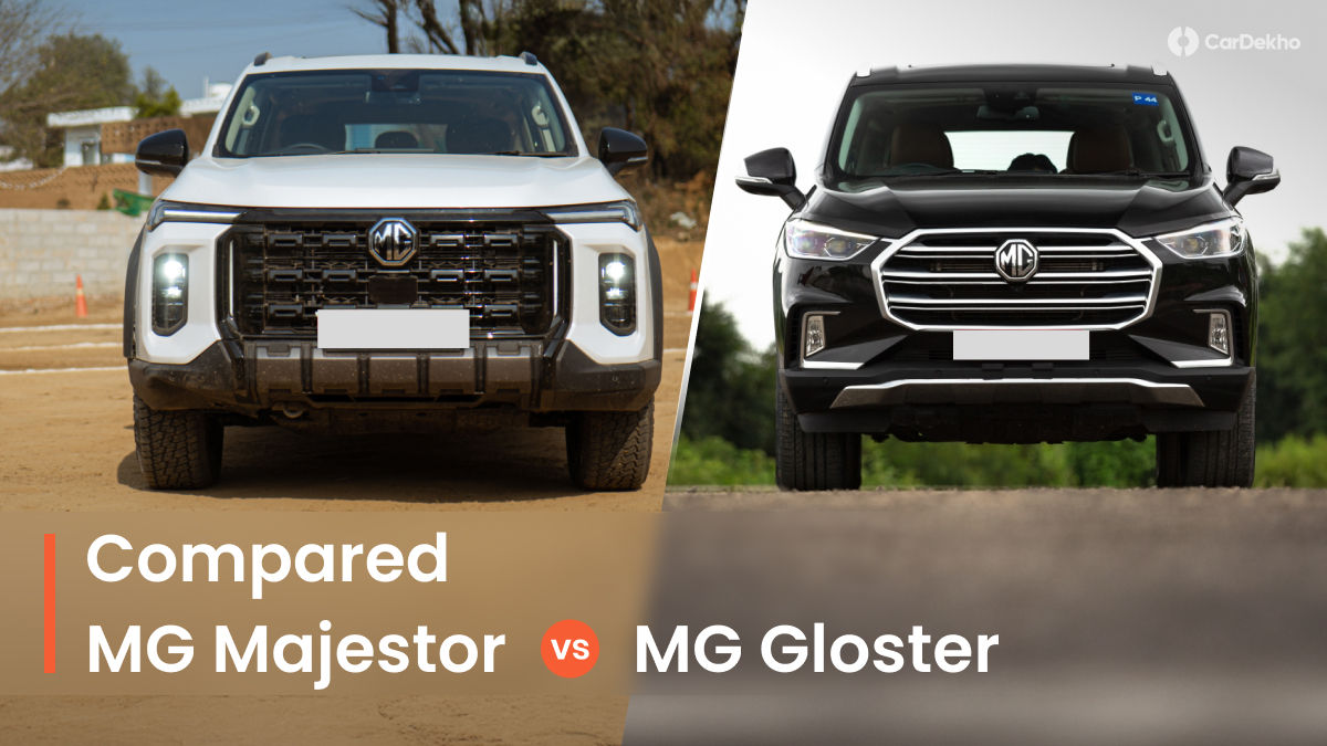 MG Majestor Vs MG Gloster