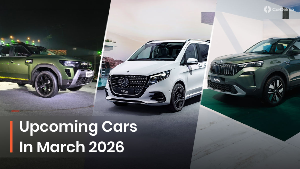 Upcoming Cars In March 2026