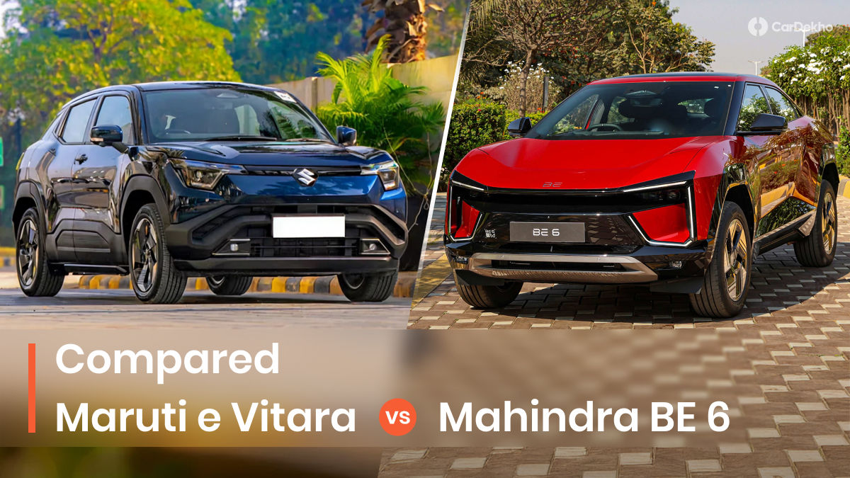 Maruti e Vitara vs Mahindra BE 6