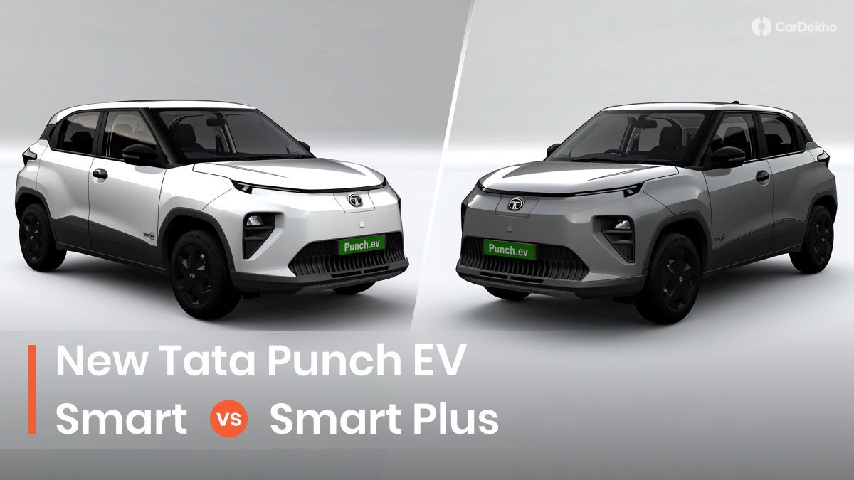 Tata Punch EV Smart vs Smart Plus