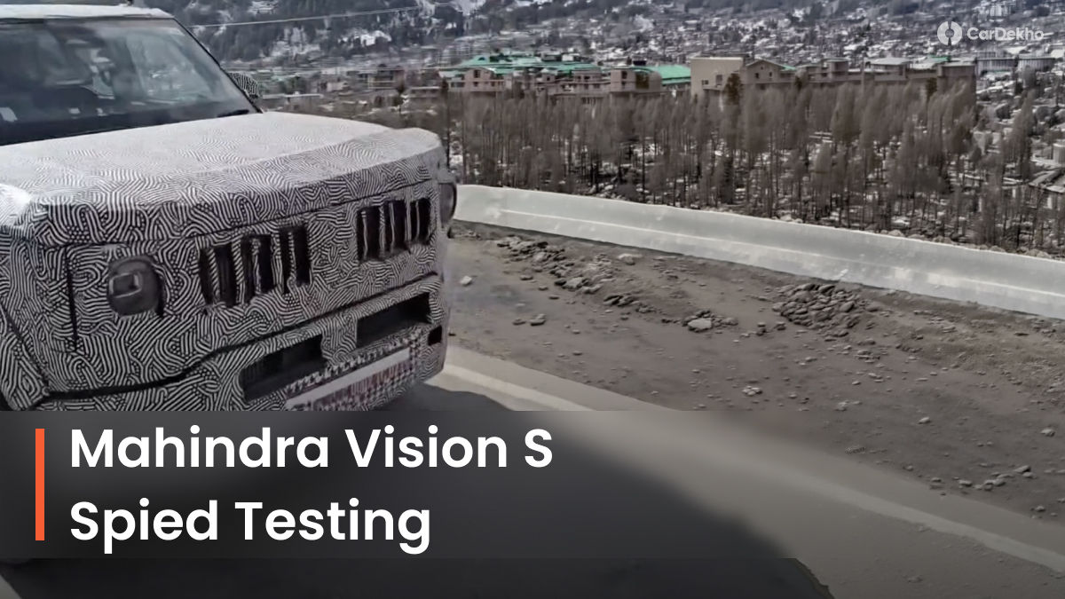 Mahindra Vision S Spied