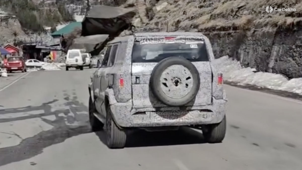 Mahindra Vision S Spied