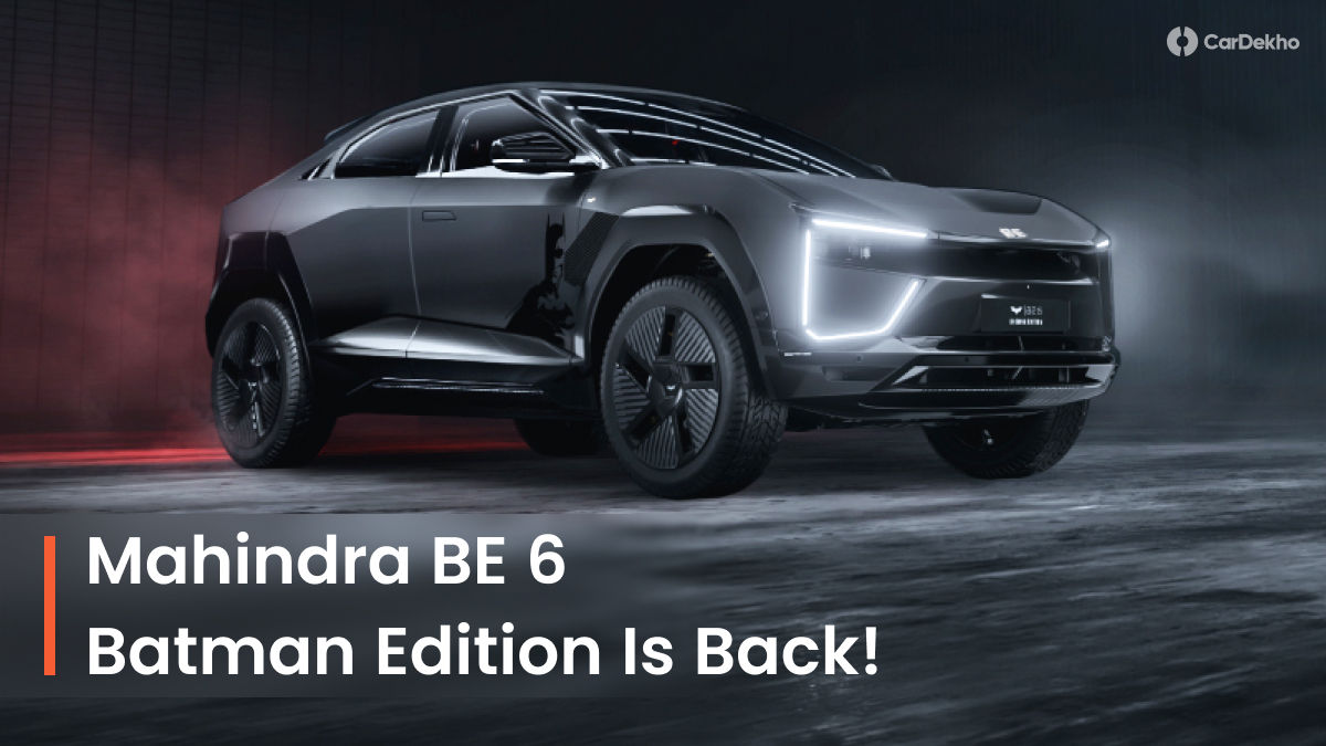 Mahindra BE 6 Batman Edition