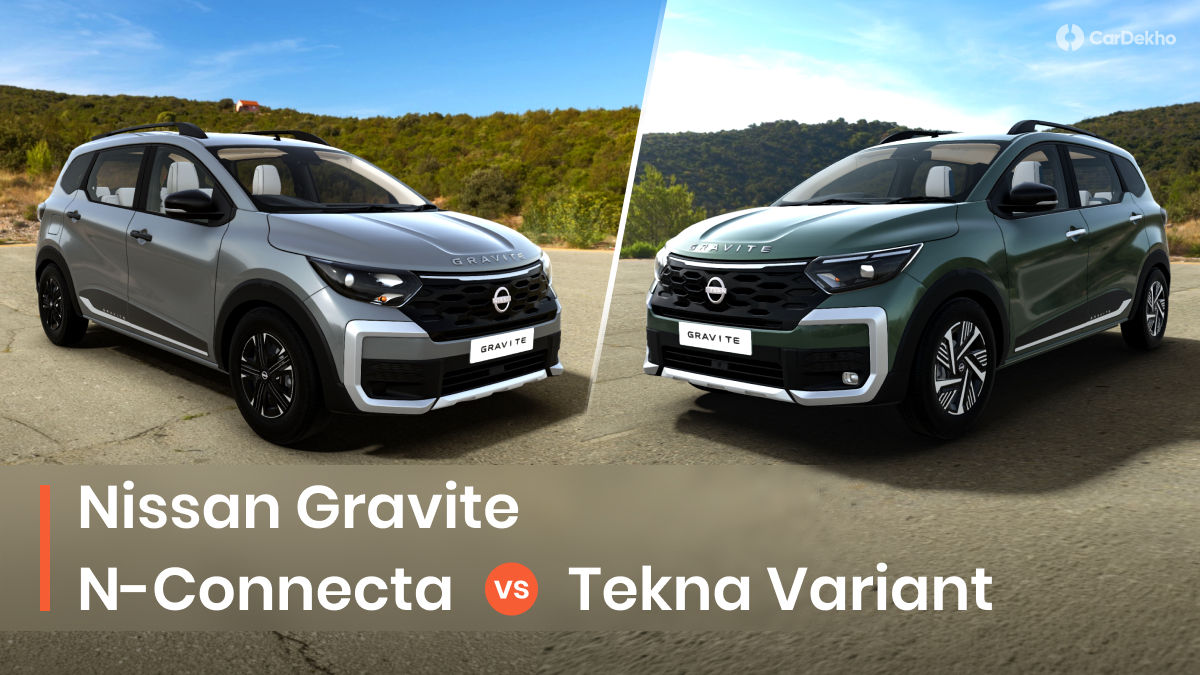 Nissan Gravite N-Connecta vs Tekna