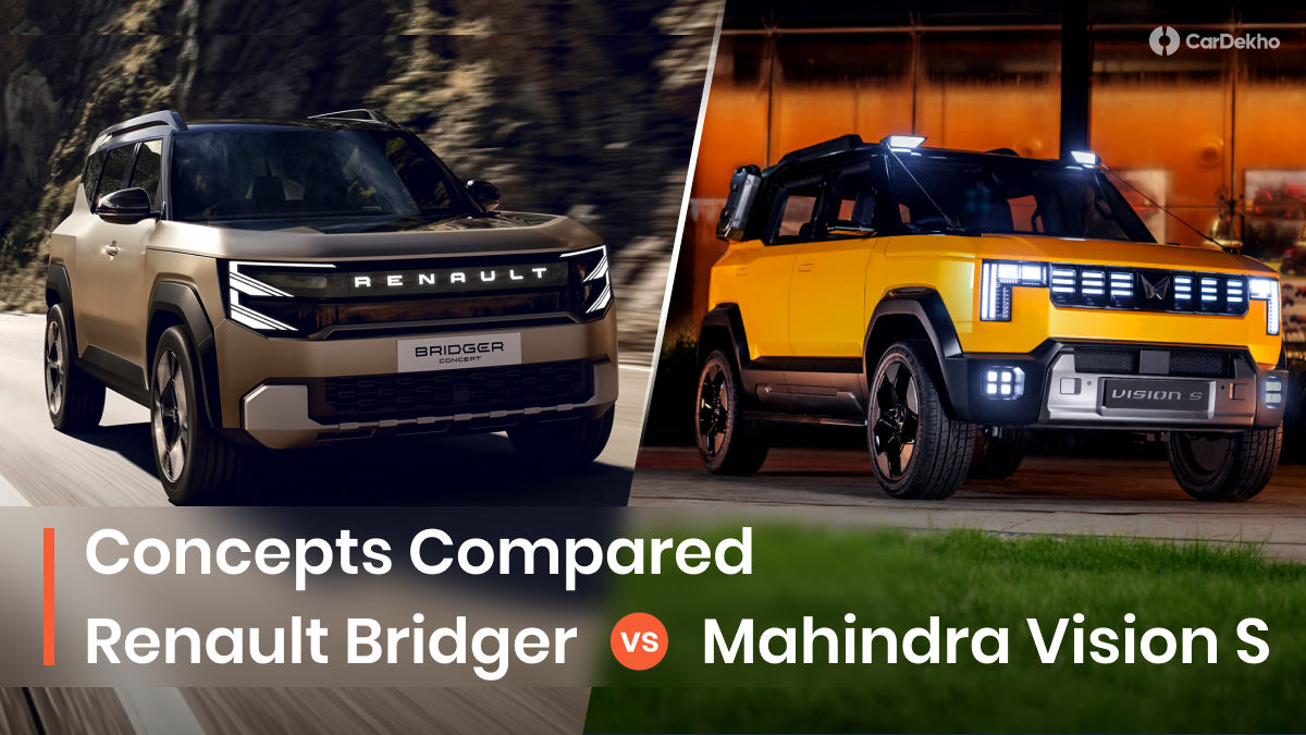 Renault Bridger vs Mahindra Vision S