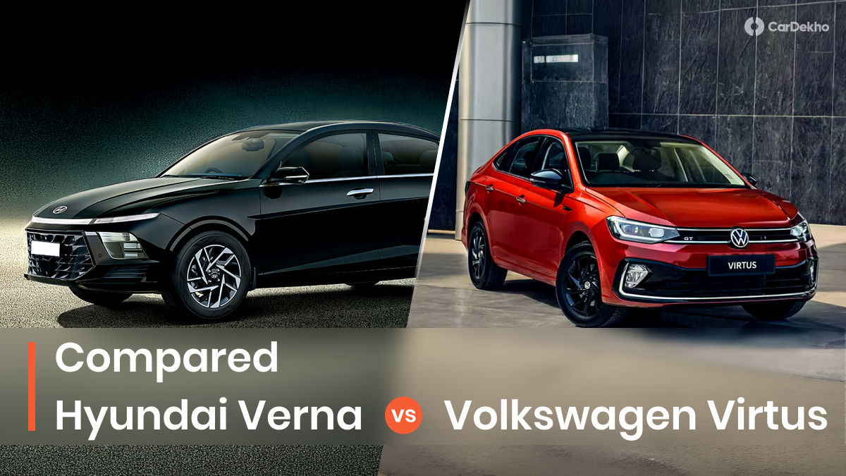 Hyundai Verna Vs Volkswagen Virtus Hyundai Verna Vs Volkswagen Virtus