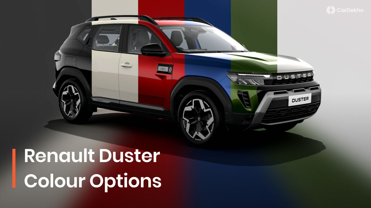 Renault Duster Colours Explained