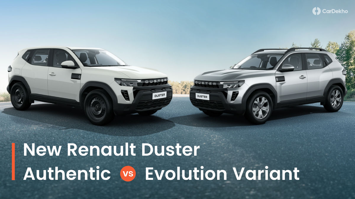 Renault Duster Authentic vs Evolution