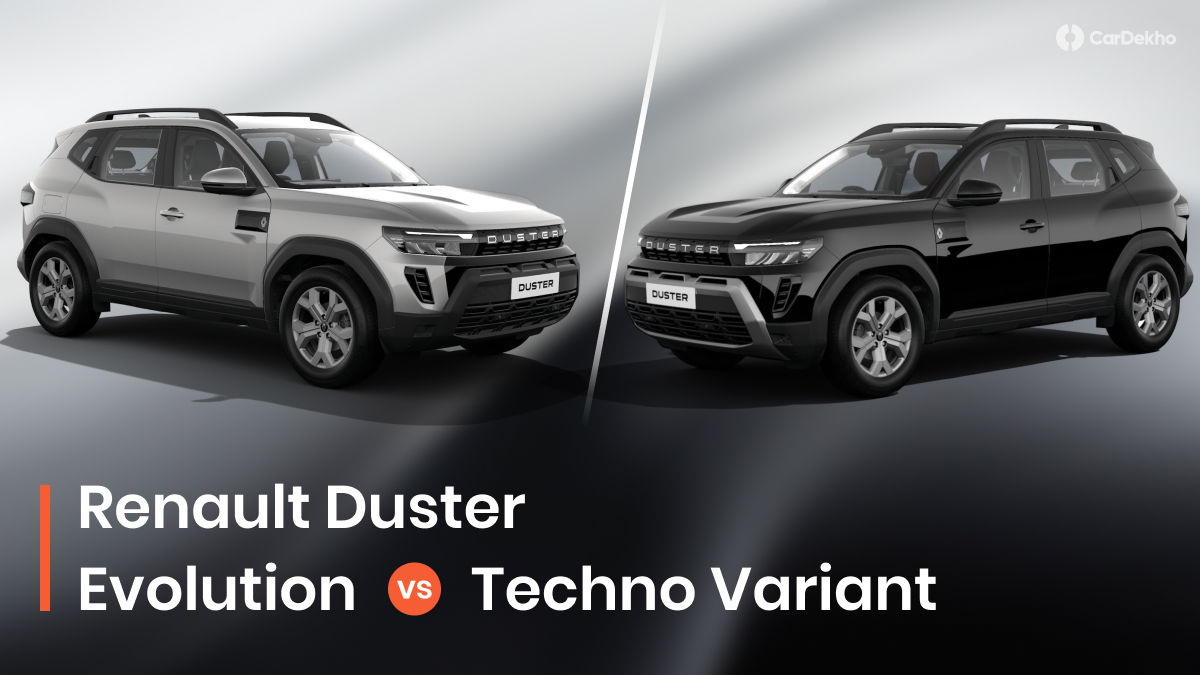 Renault Duster Evolution Vs Techno