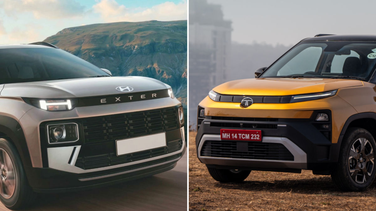 Hyundai Exter Vs Tata Punch