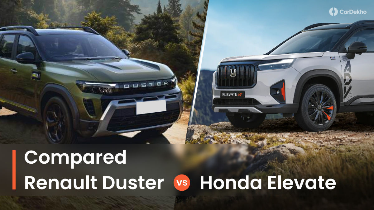 Renault Duster Vs Honda Elevate Renault Duster Vs Honda Elevate