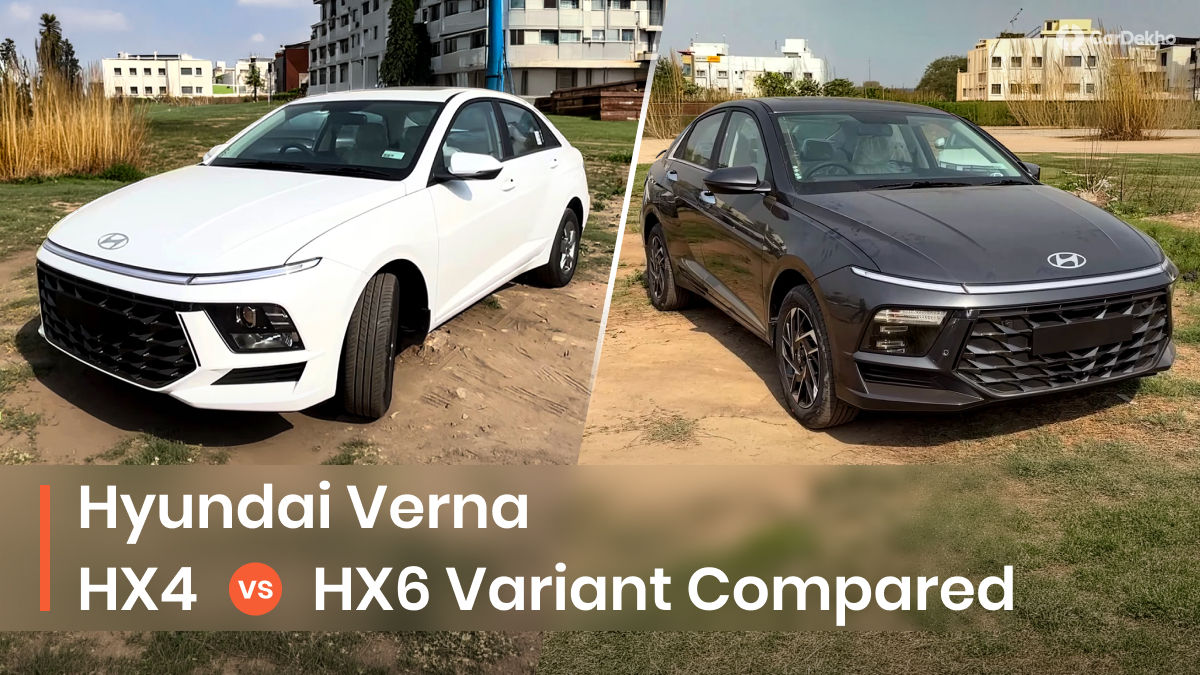 Hyundai Verna HX4 vs HX6