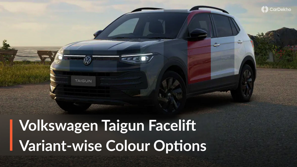 VW Taigun Facelift Colours