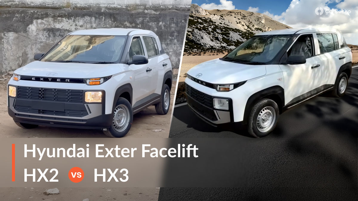 Hyundai Exter HX 2 Vs HX 3 Hyundai Exter HX 2 Vs HX 3